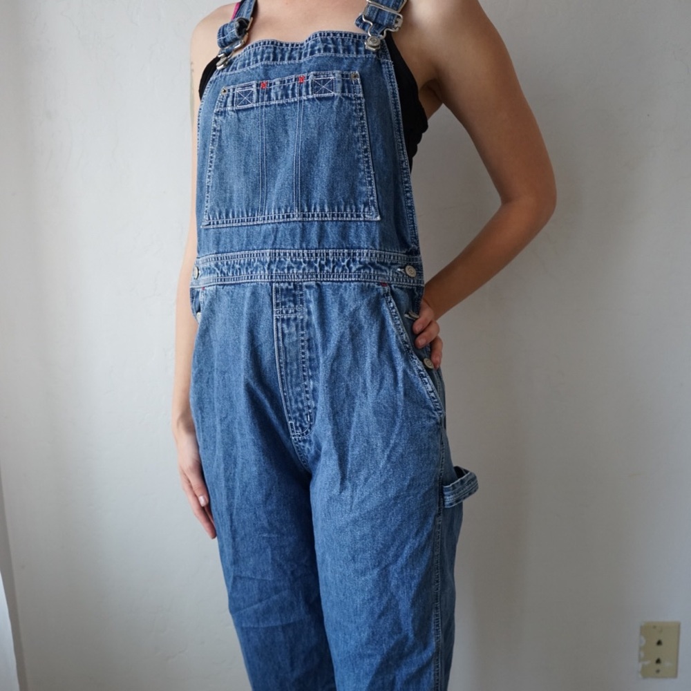 Gap high water overalls